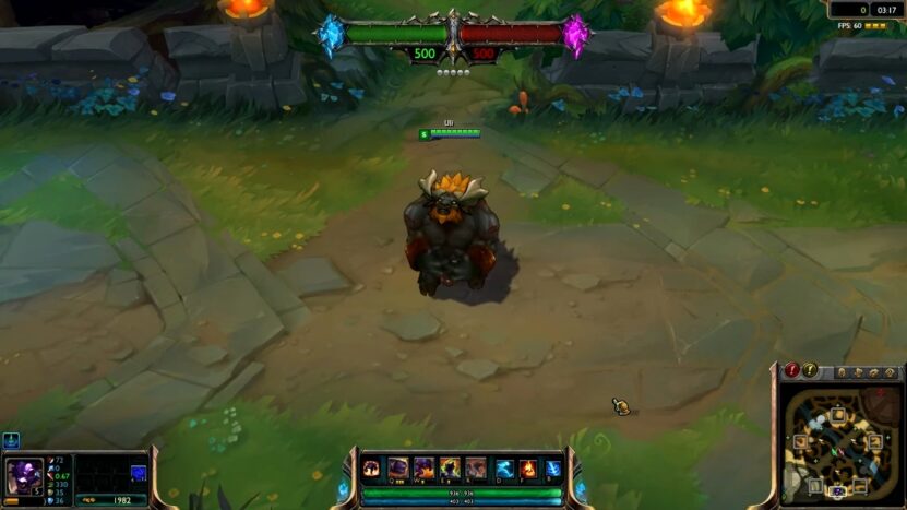 Black Alistar (2015 Update) Skin